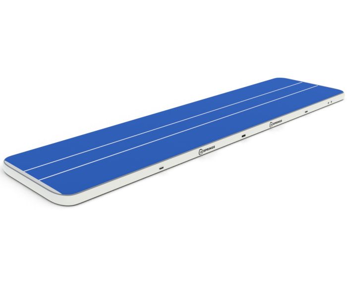 Airtrack 12spring 1200x300x30 cm Pro Blauw/wit