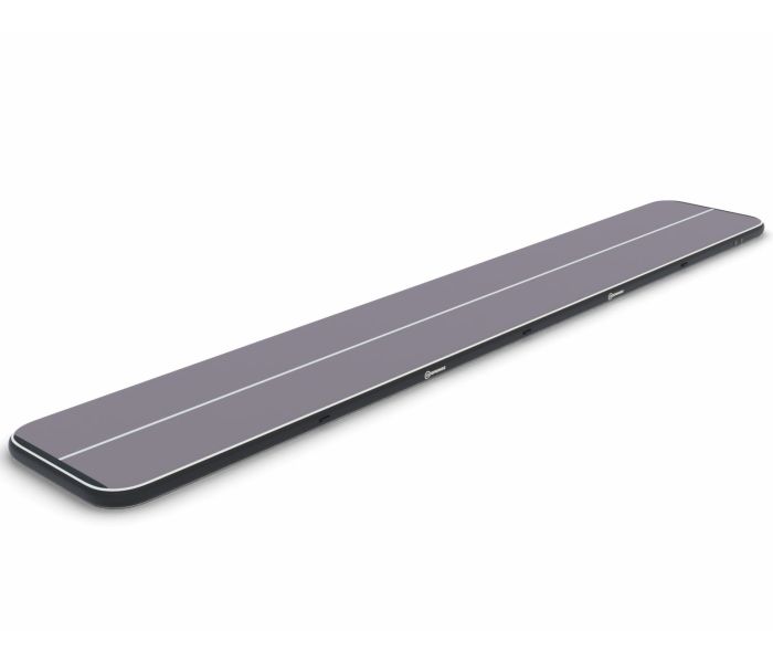 Airtrack 12spring 1500x200x20 cm Plus Zwart/grijs