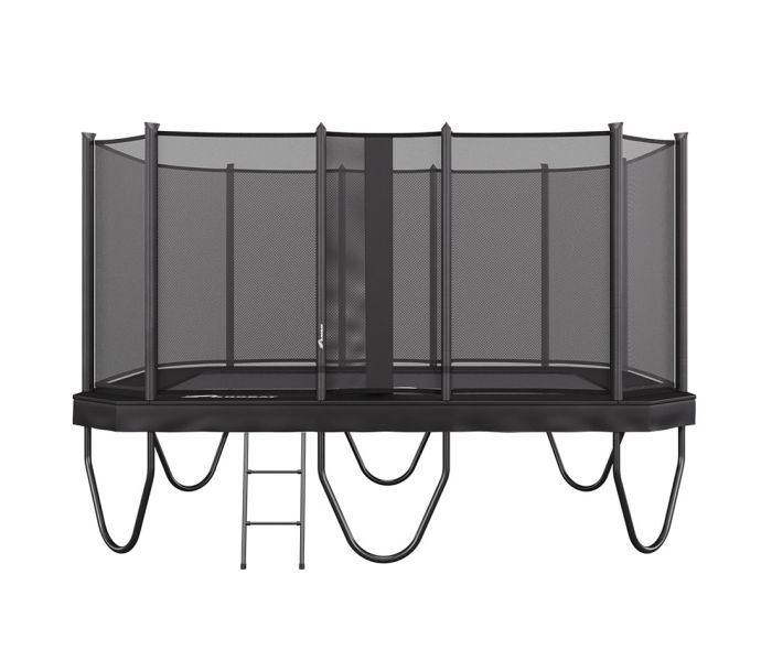 Rechteckige trampolin Akrobat Primus Challenger Plus 430x305 cm mit Sicherheitsnetz