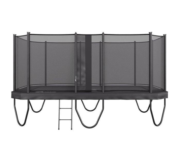 Rechteckige trampolin Akrobat Primus Challenger Plus 525x305 cm mit Sicherheitsnetz