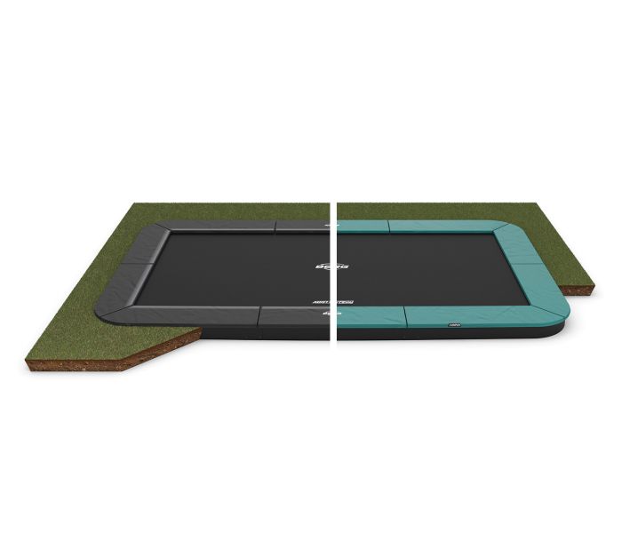 Berg Ultim Champion Rechteckige Flatground Trampolin 330x220 cm