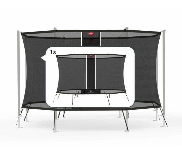 Los veiligheidsnet voor Berg comfort trampoline 270 cm - 4 poten(zonder palen)