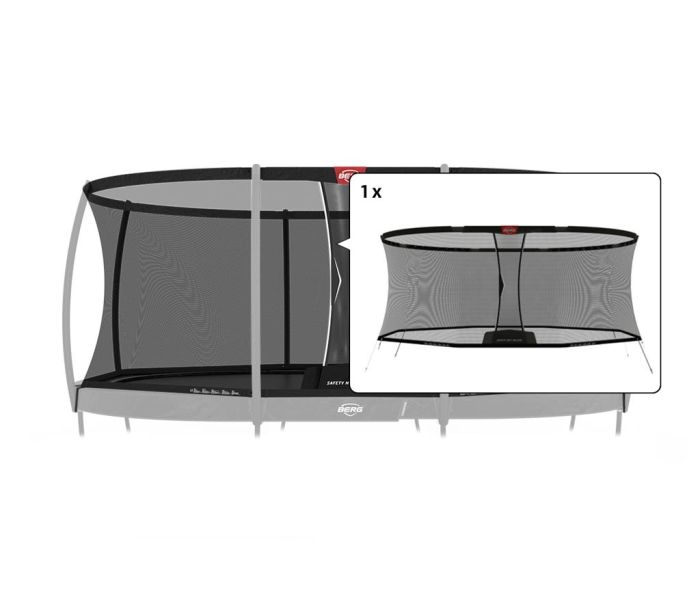 Los veiligheidsnet voor ovale berg grand champion trampoline 520x345 cm Deluxe
