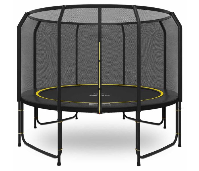 Magic Jump Fiber Black trampoline 366 cm met veiligheidsnet