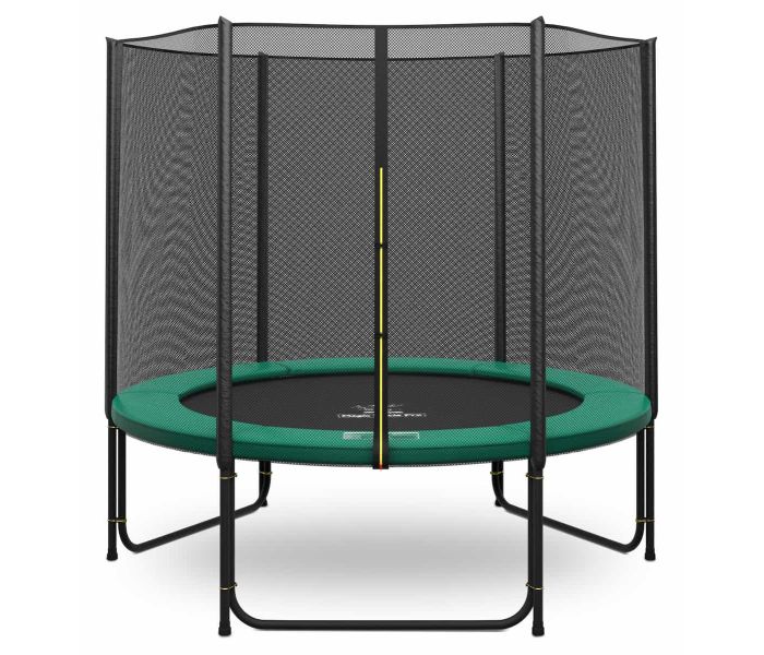 Magic Jump trampoline 251 met veiligheidsnet groen