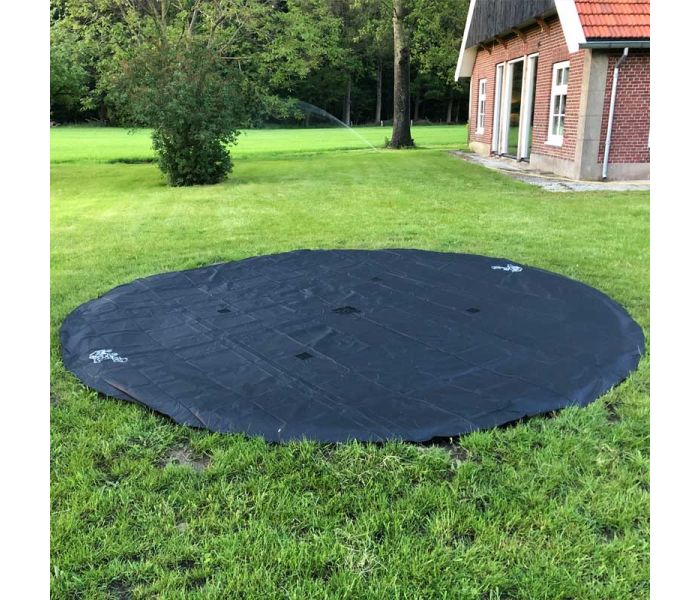 Trampoline Afdekhoes Flat To The Ground 366 cm Black