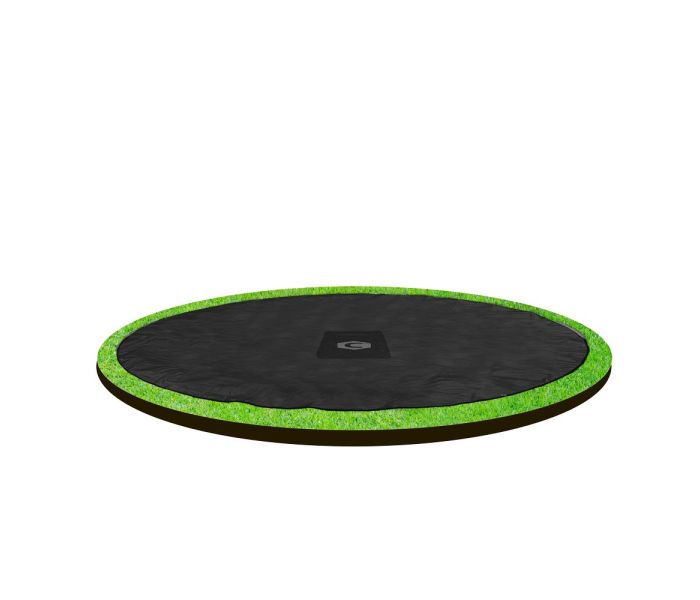 Trampoline Afdekhoes Flat To The Ground 366 Zwart