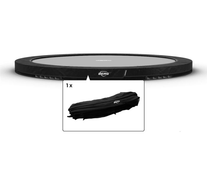 Trampoline Rand Berg Champion inground 427-430 cm Zwart