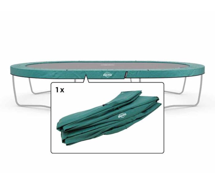 Trampoline Rand ovaal Berg Champion Grand 520x345 cm Groen