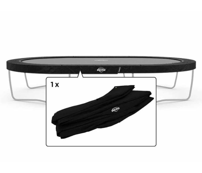 Trampoline Rand ovaal Berg Champion Grand 520x345 cm Zwart