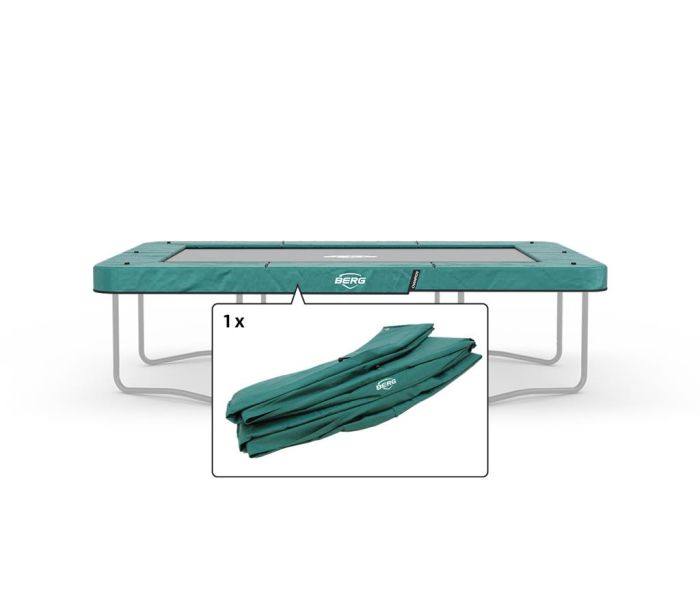 Trampoline Rand Rechthoekig Berg Champion Ultim 330x220 cm Groen